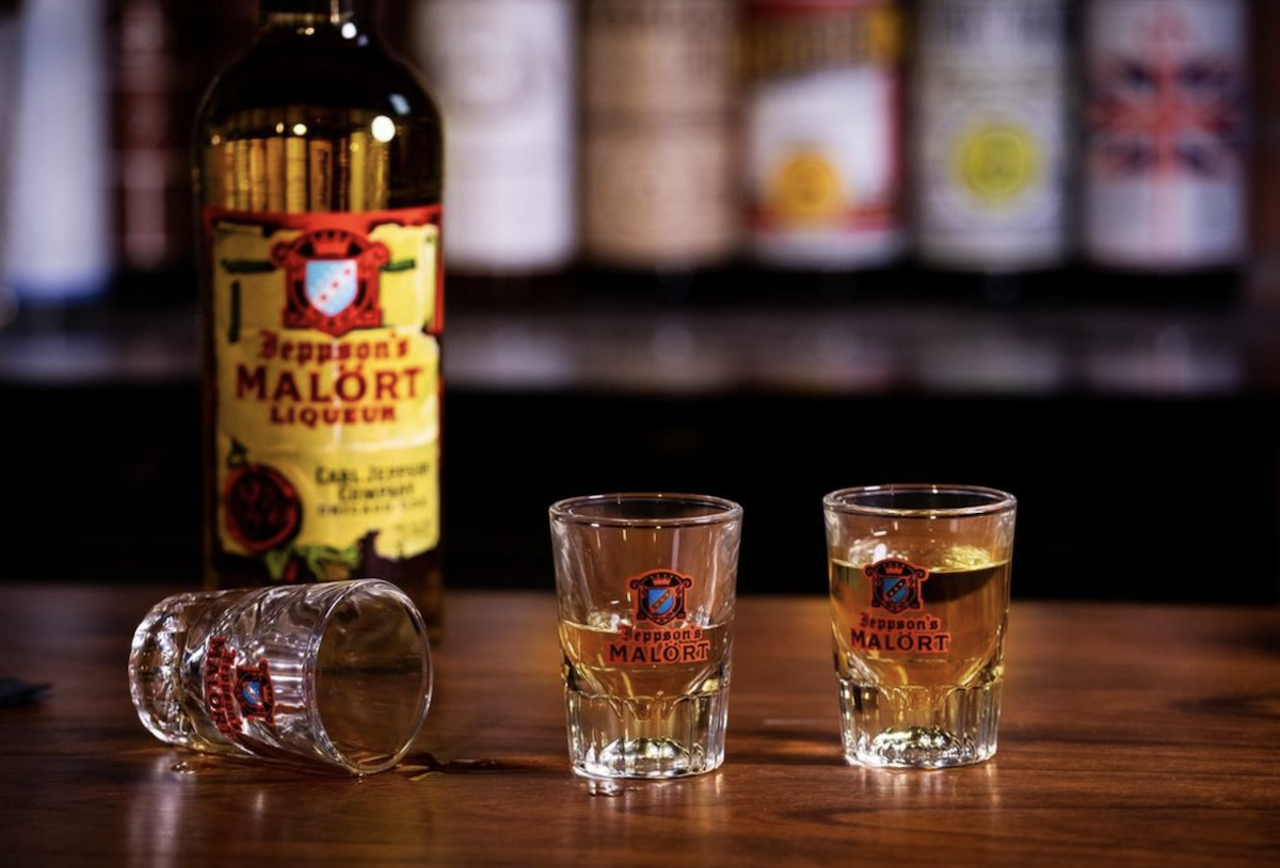 Ohio Held its Nose With the Arrival of Malört on its Shelves
By Madeline Fening
Malört, a liquor with a botanical bitterness courtesy of wormwood (think of it as if someone watered bitter herbs with gasoline and then bottled the runoff), finally made its way onto Ohio shelves this April. Production of Malört started in Chicago in the 1930s before bouncing to Kentucky and Florida, but the hard-to-find spirit has most commonly been found in Chicago, where it developed a cult following. Chicagoans have been throwing back shots of the stuff with an Old Style beer for years, calling the boilermaker a "Chicago Handshake." Ohioans can now get a taste of the unruly spirit, thanks to a partnership between Jeppson’s Malört and Heidelberg Distributing.