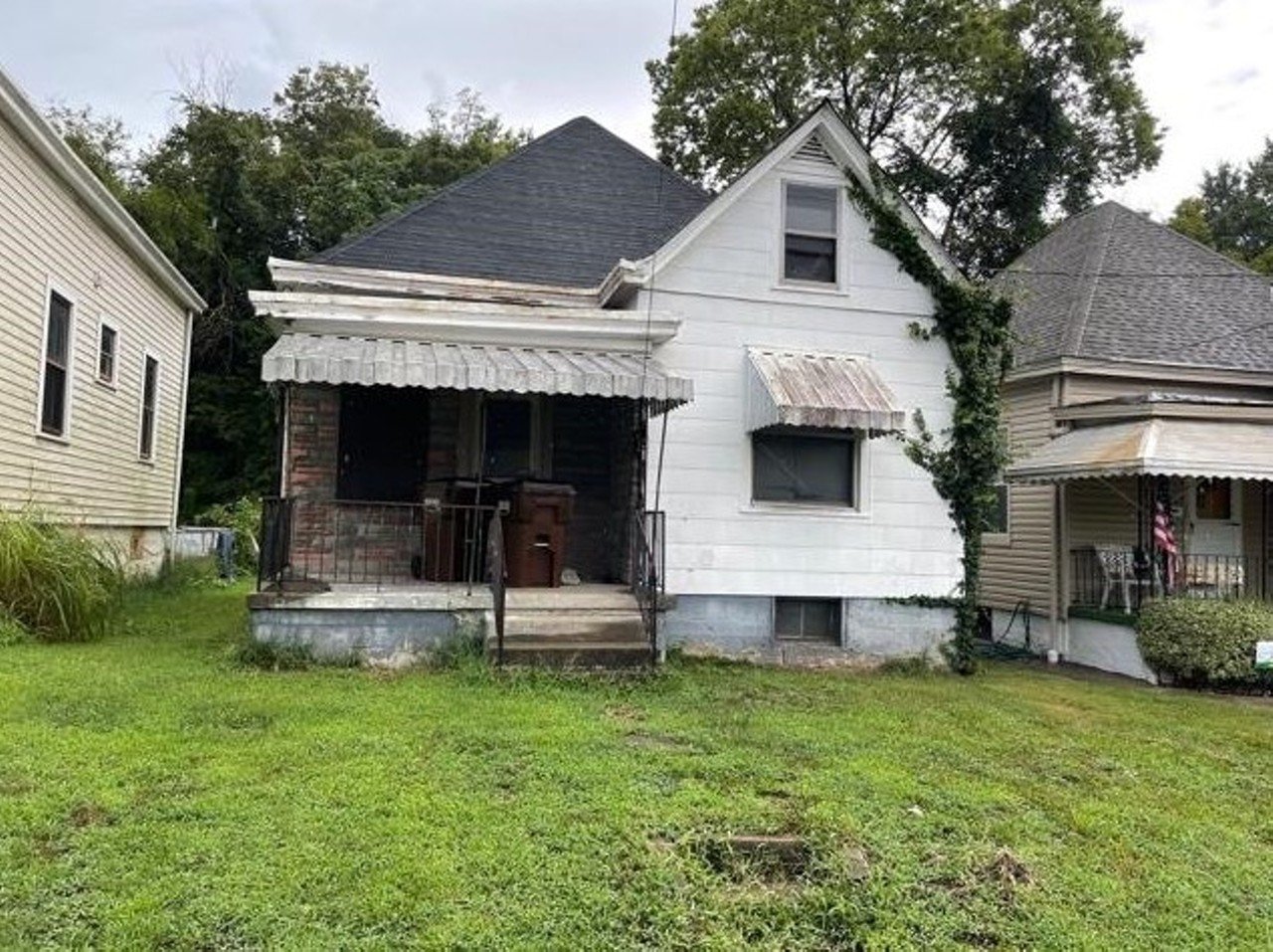 ​​213 Montclair, Ludlow 
This Ludlow home is in need of a full rehab. This two-bedroom, one-bath home is being sold for $64,900. For more information reach out to listing agents Matthew E Perkins and Melissa Housley from Paragon Realty Partners.