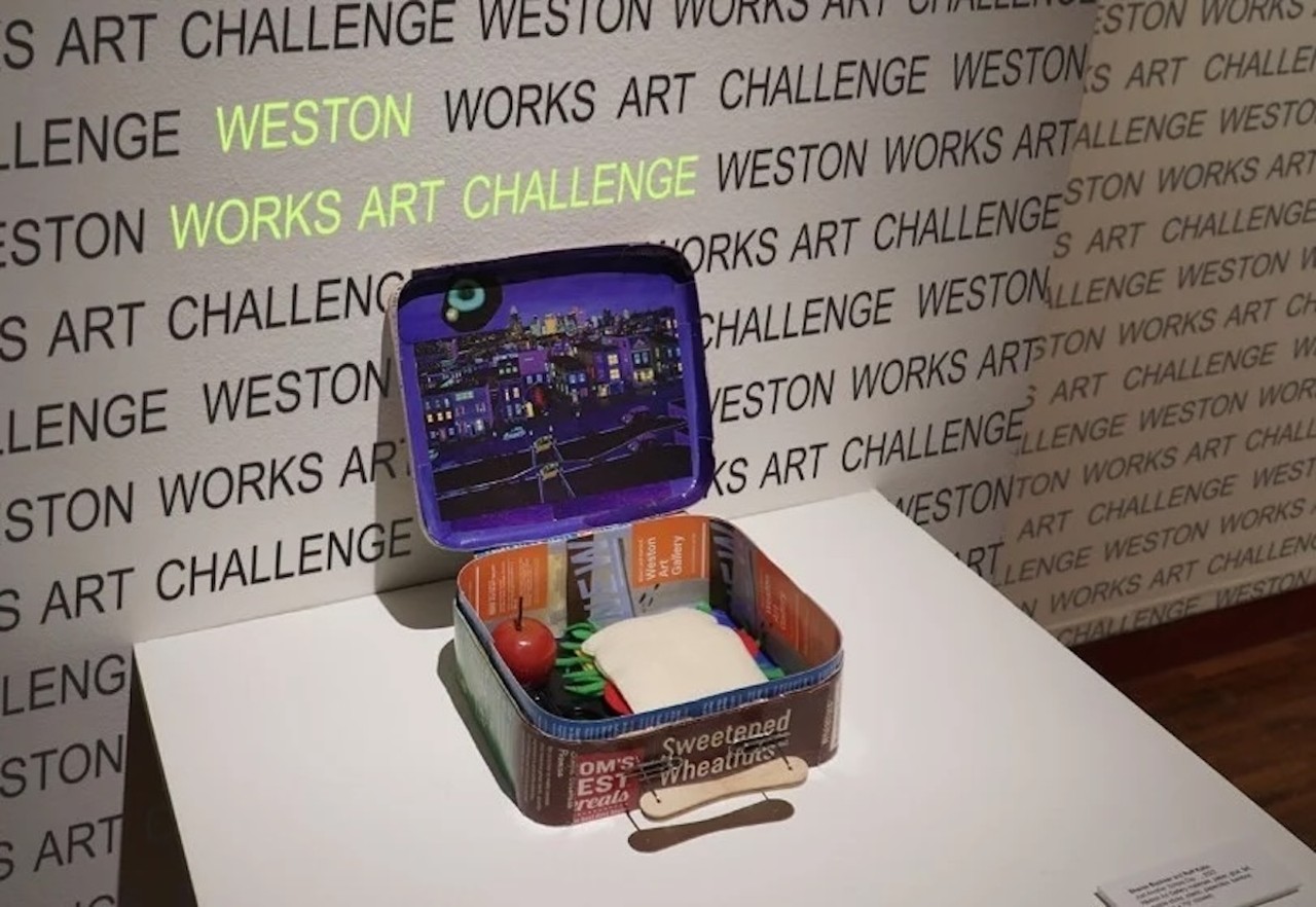 Weston Works Art Challenge Exhibition
When: March 22 and 23 at 10 a.m. and March 24 at noon
Where: Weston Art Gallery, Downtown
What: It's the last weekend to visit the resulting “Weston Works Art Challenge” creations gallery exhibit, featuring the works of local creatives repurposing old Weston Works Art Gallery promotional materials.
Who: Weston Art Gallery
Why: One man’s trash is another artist’s treasure.