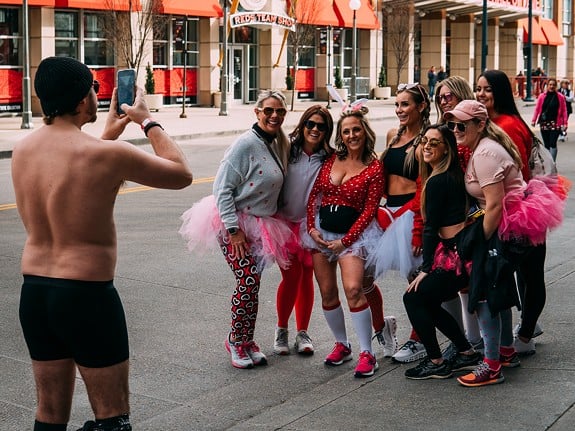 Cupid's Undie Run
When: Feb. 10 from noon-4 p.m.

Where: Queen City Radio, Over-the-Rhine

What: Cupid’s Undie Run kicks off with dancing and drinking before a (roughly) mile-long run for critical neurofibromatosis research.

Who: Cupid’s Undie Run

Why: There will be an epic dance party at the end.