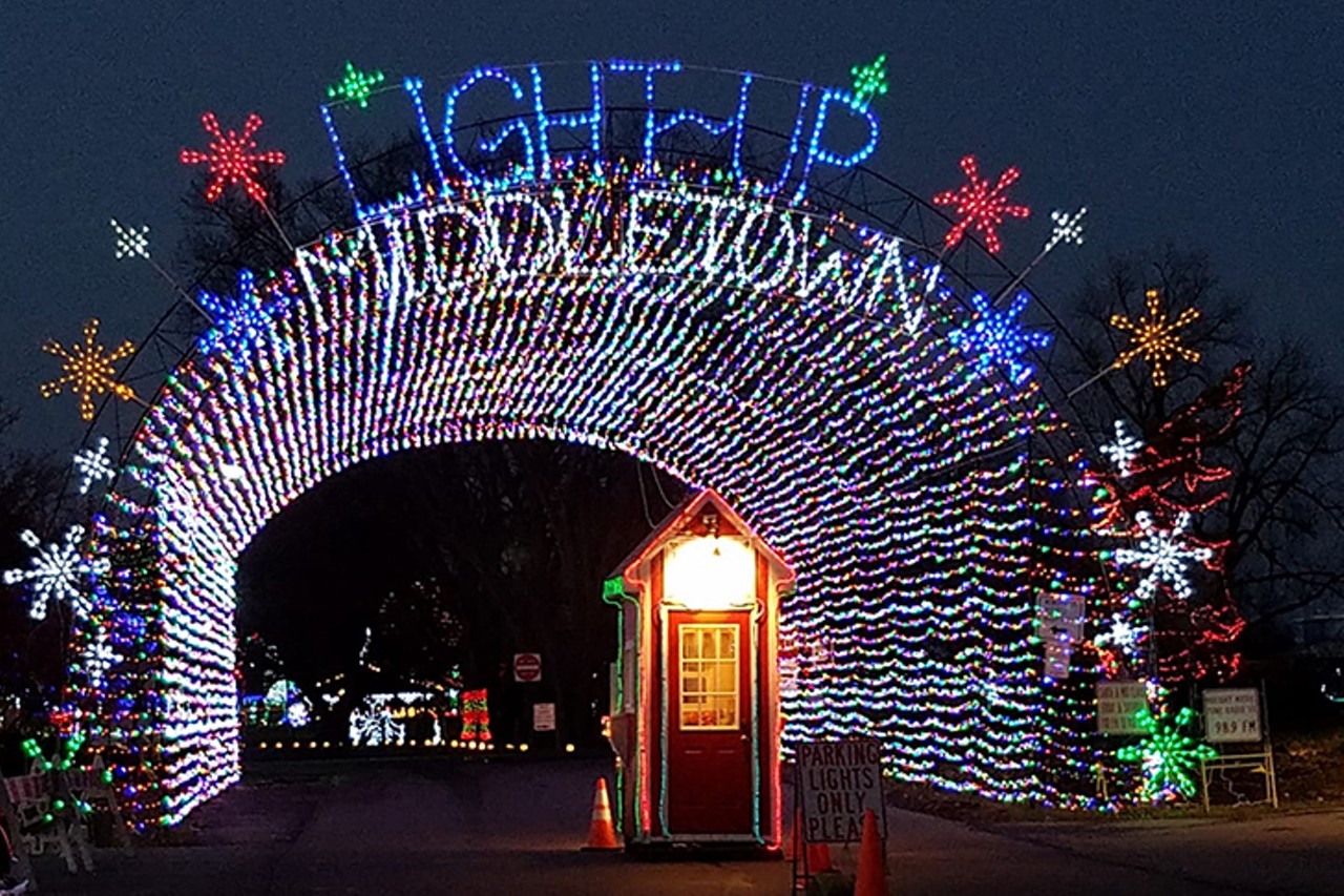 Light Up Middletown
500 Tytus Avenue, Middletown
This "fantasy drive-thru light display in Middletown, Ohio's downtown 100 acre Smith Park" not only decks the halls with tons of glowing holiday displays, it also serves as a fundraiser for Middletown City Parks. Hours are 6-10 p.m. daily through New Year's Eve. Admission is by cash donation; you set your own price.
Photo: Light Up Middletown Facebook