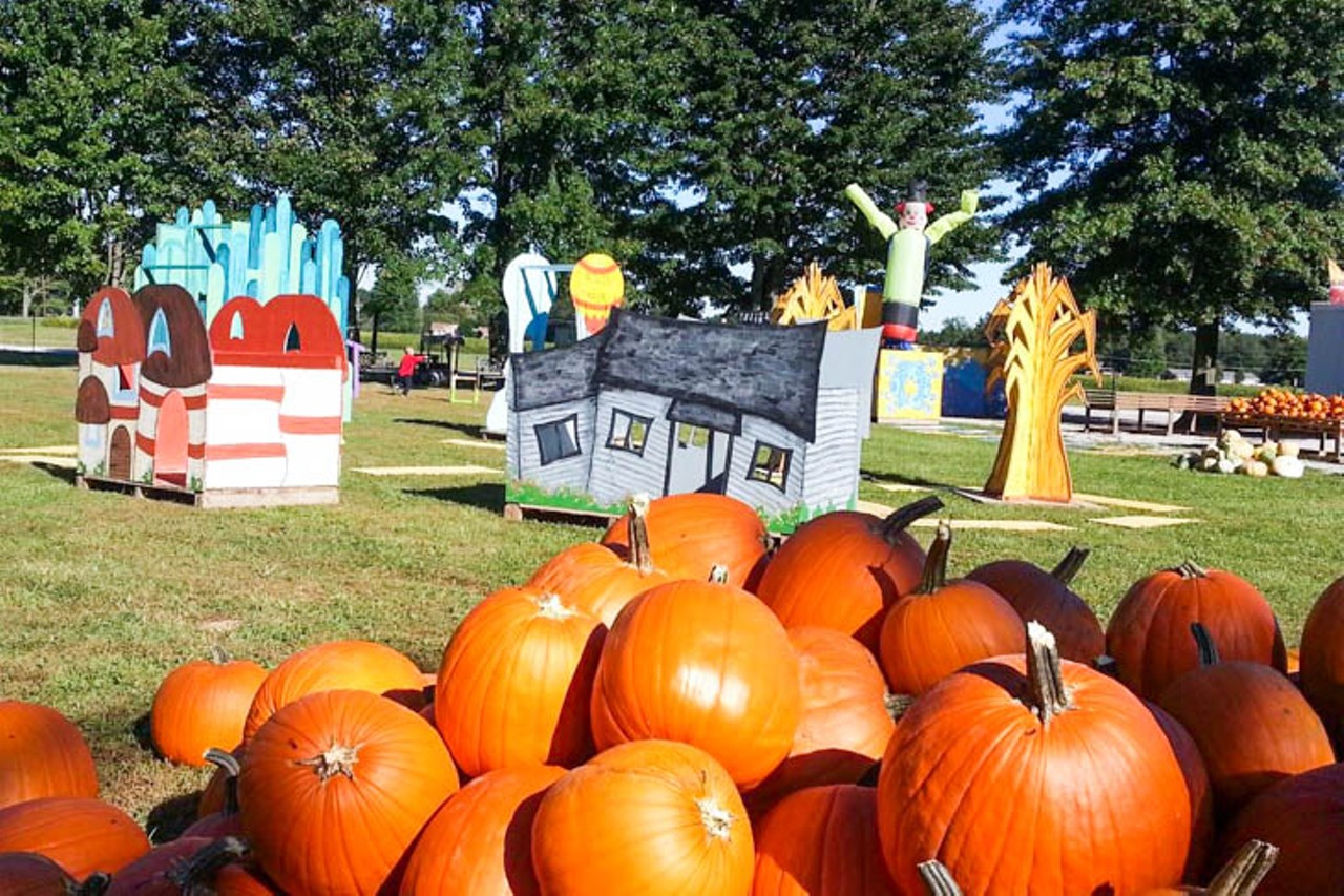 Shaw Farms Produce & Pumpkins
This farm is family-friendly with things to do for all ages during Fall Festival Weekends, which start the third weekend in September and run through October. There are horse-drawn or tractor-drawn hayrides, a 15-acre corn maze, an interactive playground, live Bluegrass music and pedal cart races. Pick your own pumpkin from the pumpkin patch or head to the produce barn to enjoy apples &#151; and fresh-pressed apple cider &#151; straight from the orchard. Some activities require tickets. 
9 a.m.-6 p.m. Saturdays and Sundays Sept. 20-29; 9 a.m.-7 p.m. Saturdays and Sundays Oct. 5-31. 1731 Ohio, State Route 131, Milford, shawfarms.com.
Photo via Facebook.com/ShawFarms
