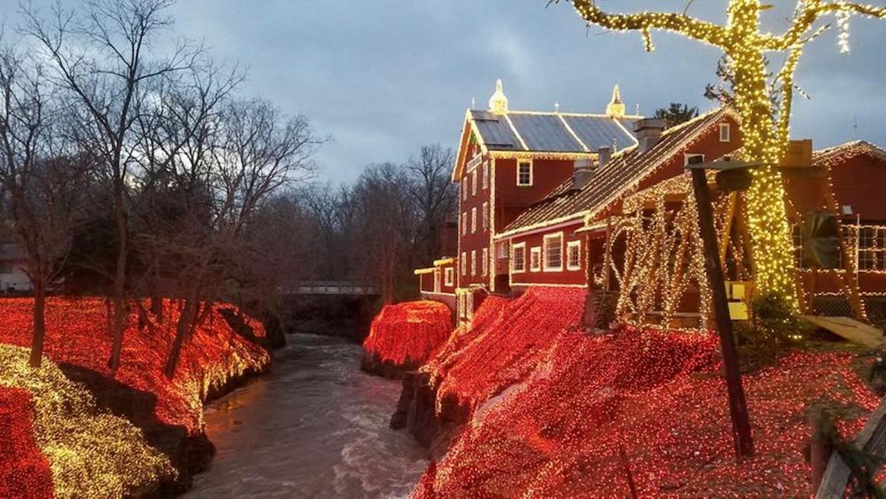 Legendary Lights of Historic Clifton Mill
For the 35th year, Clifton Mill will be decked out in dazzling lights this winter — 4 million of them. The historic Yellow Springs mill, plus the surrounding trees, riverbank and covered bridge, will all be illuminated from bottom-to-top in colorful lights. 
Through Dec. 30. $10 Monday-Wednesday; $15 Thursday-Sunday; free for 3 and under. 75 Water St., Yellow Springs.