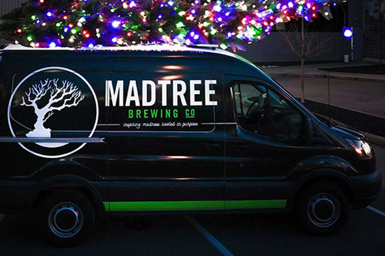 MadTree
3301 Madison Ave., Oakley
MadTree is bringing beer to the people a couple of different ways: via their roaming "adult ice cream truck" and group beer deliveries. The beer truck is traveling area neighborhoods select days through New Year's Eve (see facebook.com/MadTree for neighborhood updates and track the truck at madtreebrewing.com) carrying beer, Catch-a-Fire Pizza kits and holiday merch. The brewery will post on their social media which neighborhood they're heading to; you can tag them or comment for specific areas and streets you want them to visit. Payment is credit card only. 
"The whole point of this is to be reminiscent of the ice cream truck days of our youth. It is not overly planned but more happenstance," says Lauren Amos of MadTree. "You can track us and see if we are close. We have people who come find us. It is typically a delightful surprise to find us just like when the ice cream truck would show up. We are observing all safety measures including socially distant lines, masks, and sanitization methods."
If you're looking for something more concrete, MadTree is also delivering beer to a single location/address &#151; as long as you order a minimum of 20 packages (of beer and/or pizza kits). You can place your order with alexis.victor@madtreebrewing.com. Delivery is available throughout the area, except they cannot legally deliver in Kentucky. To order, you'll get a group order form and then schedule a date and time for your delivery.
Photo: MadTree Brewing