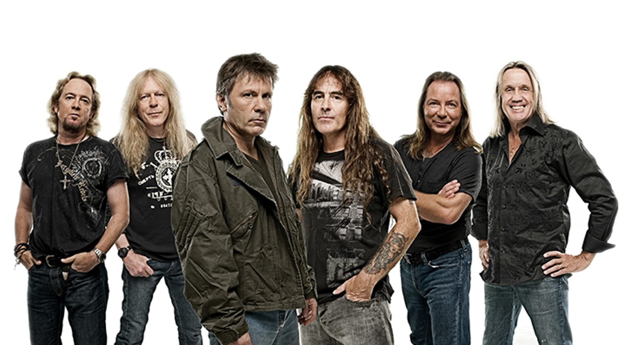 THURSDAY 15
MUSIC: Iron Maiden
Iron Maiden brings Heavy Metal to Riverbend Music Center. 7:30 p.m. Thursday. $31.50 lawn seats. Riverbend Music Center, Kellogg Ave., California, riverbend.org.
Photo: John McMurtrie