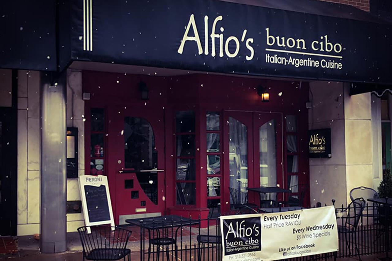 Alfio&#146;s Buon Cibo
2724 Erie Ave., Hyde Park
Alfio&#146;s will offer a five-course dinner with dish options for $60 per person.  
Photo via Facebook.com/AlfiosBuonCibo