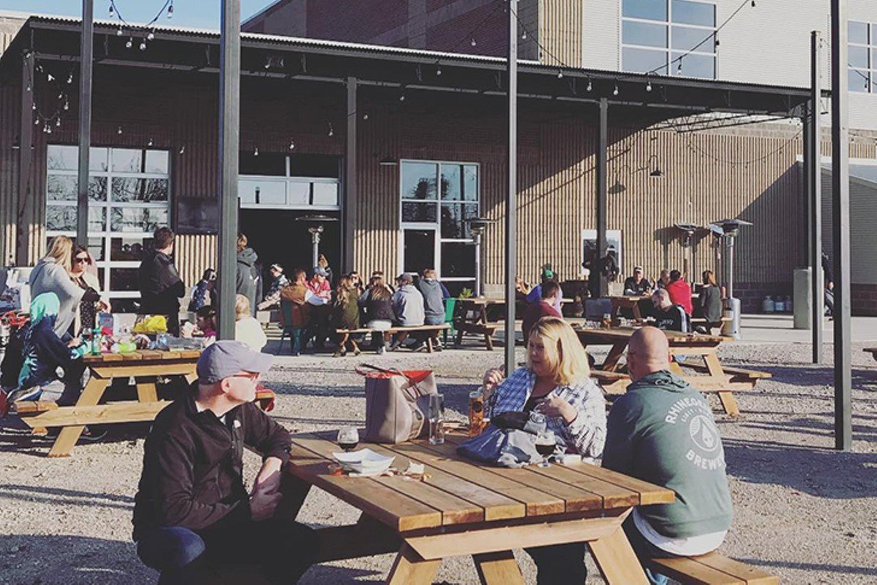 
Sonder Brewing 
8584 Duke Blvd., Mason
Sonder Brewing built its brewery and taproom on what was a vacant lot consisting of a 40-foot mound of dirt and a fire hydrant a few miles away from Kings Island. The brewery opened in the fall of 2018 and has a 2,000-square-feet taproom, an outdoor patio which is tented and heated in the winter and a large family-friendly lawn space.
Photo via Facebook.com/SonderBrewing