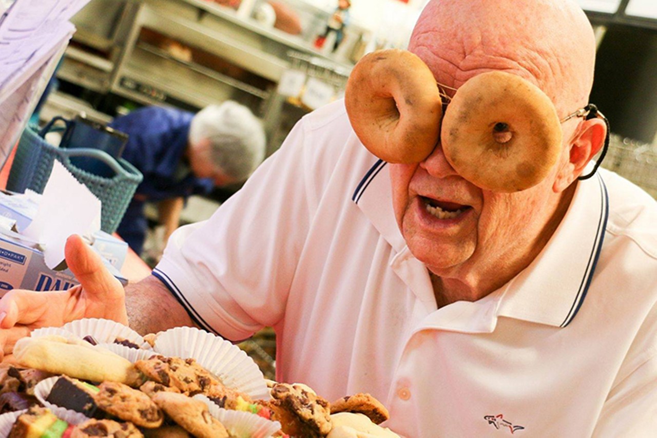 Bagel Man
John Marx, also known by his superhero alter ego Bagel Man, is the founder of Blue Ash&#146;s Marx Hot Bagels. He retired and sold the Blue Ash bagel shop in 2019, after running the business for almost 50 years. 
Photo: Facebook.com/MarxHotBagels