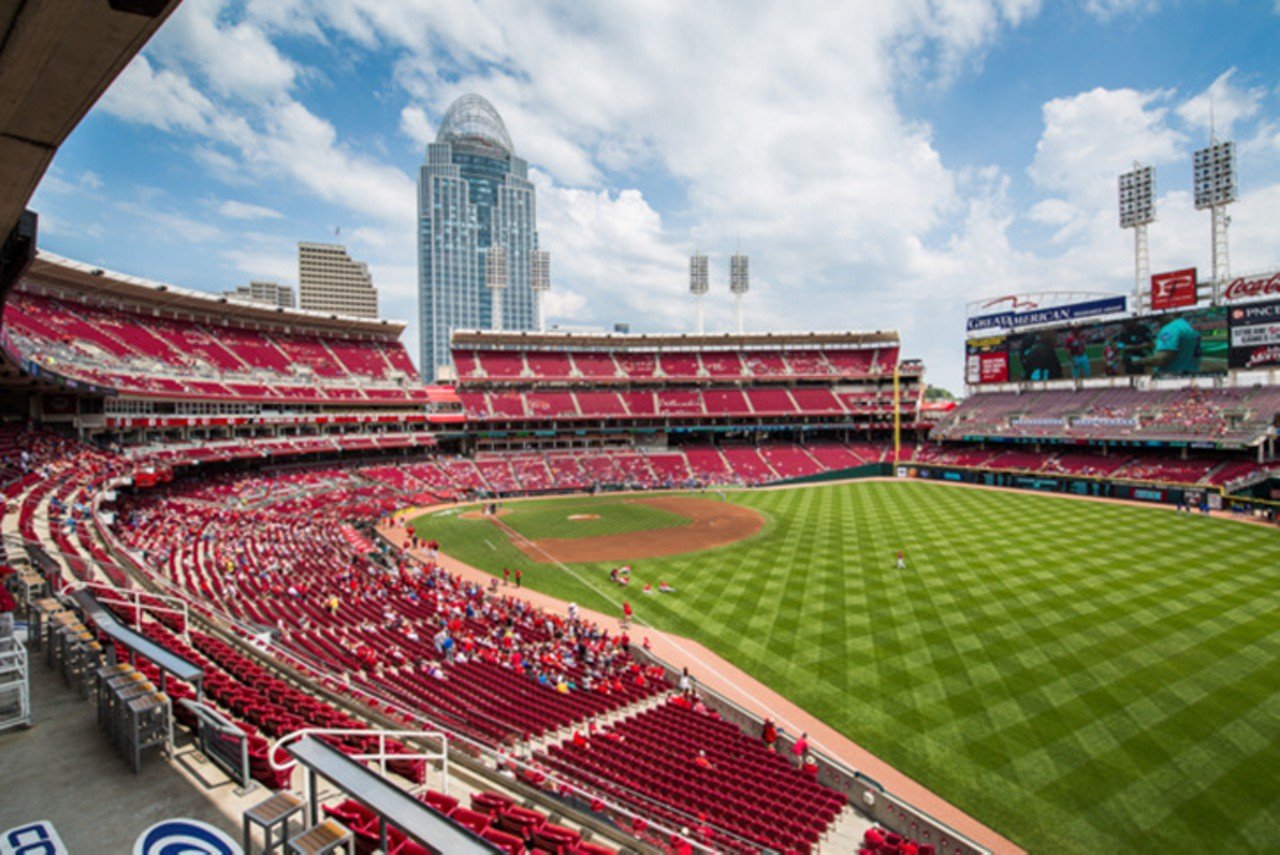 JUNE 11: Cincinnati Reds Pride Community Night at GABP
Cincinnati&#146;s Great American Ball Park celebrates Pride this summer with their third-annual Cincinnati Pride Community Night. The first 1,000 ticket holders will receive a free &#147;exclusive hat.&#148; A portion of ticket proceeds will benefit Cincinnati Pride. 7:10 p.m. June 11. $20-$40. Great American Ball Park, 100 Joe Nuxhall Way, Downtown.
Photo: Hailey Bollinger