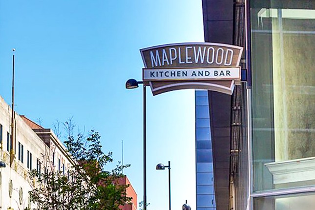 Maplewood Kitchen and Bar
    525 Race St., Downtown; 5065 Deerfield Blvd., Mason
    Maplewood serves up dishes and ingredients that would be right at home on the West Coast: cold-pressed juices, superfood salads, egg-white omelets and somewhat nutritious cocktails, like the roasted tomatillo bloody mary. Made with Tito&#146;s vodka, house tomatillo bloody mary mix and cold-pressed Super Greens juice (kale, celery, spinach, romaine and pineapple), it&#146;s topped off by a purple cabbage accouterment. Helmed by Thunderdome, popular Metropole menu items include avocado benedict, vegan power bowl and the housemade veggie burger.
    Photo via Facebook.com/MaplewoodKitchen