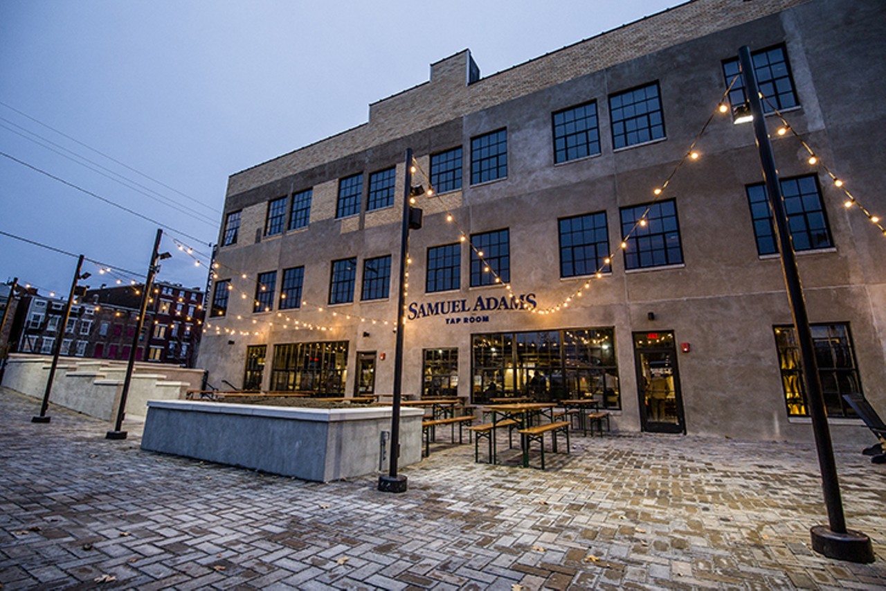Samuel Adams Cincinnati Taproom
1727 Logan St., Over-the-Rhine
Located across from the Samuel Adams Cincinnati Brewery at the Urban Sites&#146; Film Center Project adjacent to Findlay Market, the taproom, which features indoor and outdoor space, spans nearly 9,000 feet, offering an array of unique beers brewed both on-site and at the Cincinnati brewery. These include fan favorites like the Cincinnati-inspired lager 513, Boston Lager and Summer Ale, and options made specifically for the taproom.
Photo: Hailey Bollinger
