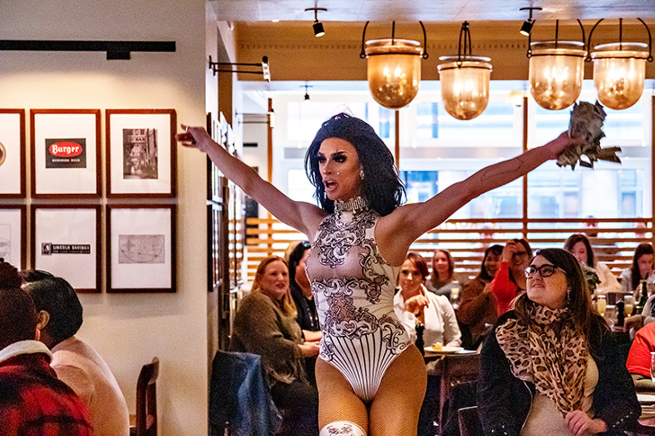 SUNDAY 25
EVENT: Yasssss! Queen Drag Brunch
Your favorite local drag queens will be looking fresh as they slay and sashay from the window to the wall at the Metropole. This family-style brunch includes a mimosa and show. Call 513-578-6660 to RSVP. 11:30 a.m.-2 p.m. Sunday. $35. Metropole at 21c, 609 Walnut St., Downtown, metropoleonwalnut.com.
Photo: Paige Deglow