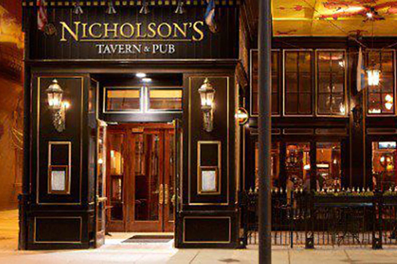 Nicholson's Tavern & Pub
625 Walnut St., Downtown
Designed after Cafe Royal Circle Bar in Edinburgh, Scotland, this pub focuses on bringing founder Nick Sanders' vision of the U.K. to Cincinnati. For more than two decades, Nicholson's has brought Cincinnatians Scottish cuisine like bangers and mash and shepherd's pie. On the liquid side of things, they offer over 100 Scotch whiskies, specialty cocktails and bourbon.