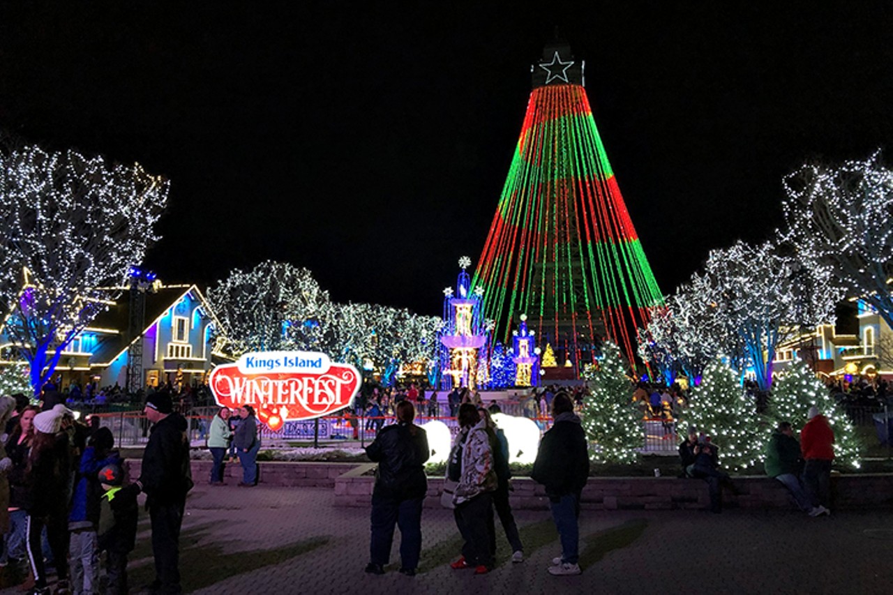 Kings Island WinterFest
Feel like you&#146;ve stumbled upon the North Pole at Kings Island&#146;s nostalgic winter wonderland. Open through the new year, Winterfest boasts festive food and drinks, special holiday shows and ice skating underneath a Christmas tree-bedecked Eiffel Tower. There will be an artisan village selling holiday crafts, booze-infused hot beverages, ice carvers, carriage rides and even blue hot chocolate.
Through Jan. 1. Tickets start at $27.99. Kings Island, 6300 Kings Island Drive, Mason.
Photo: Hailey Bollinger