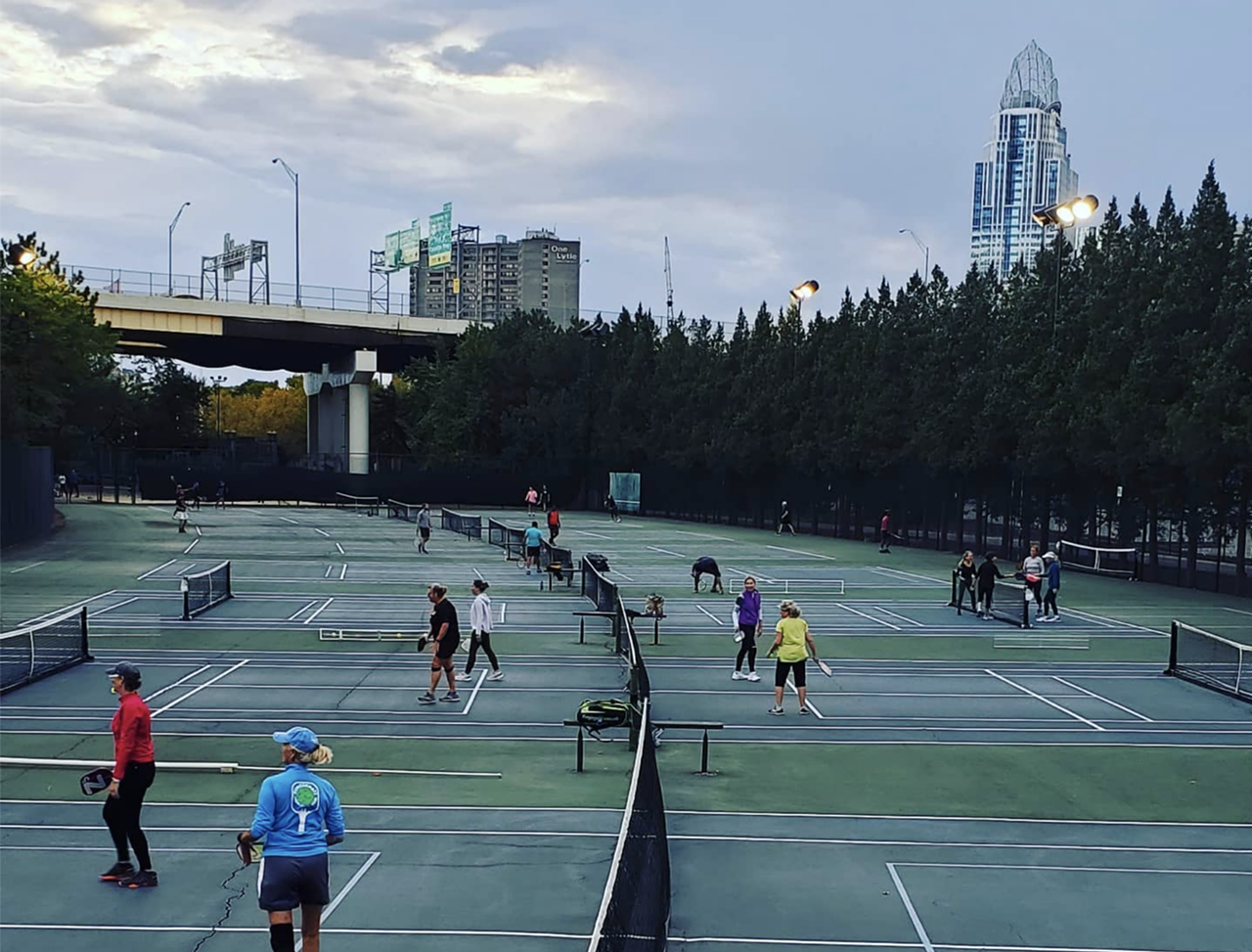 Challenge Your Date to a Friendly Game of Pickleball at Sawyer Point
Free
If you have the gear, you and your date can have a friendly competition at Sawyer Point to see who’s the pickleball champ. Their courts are open and free to play on from March through December, and players of all skill levels are welcome. They even installed state-of-the-art LED lighting and are open until 10 p.m. so you can keep playing late into the night. 815 E. Pete Rose Way, Downtown.