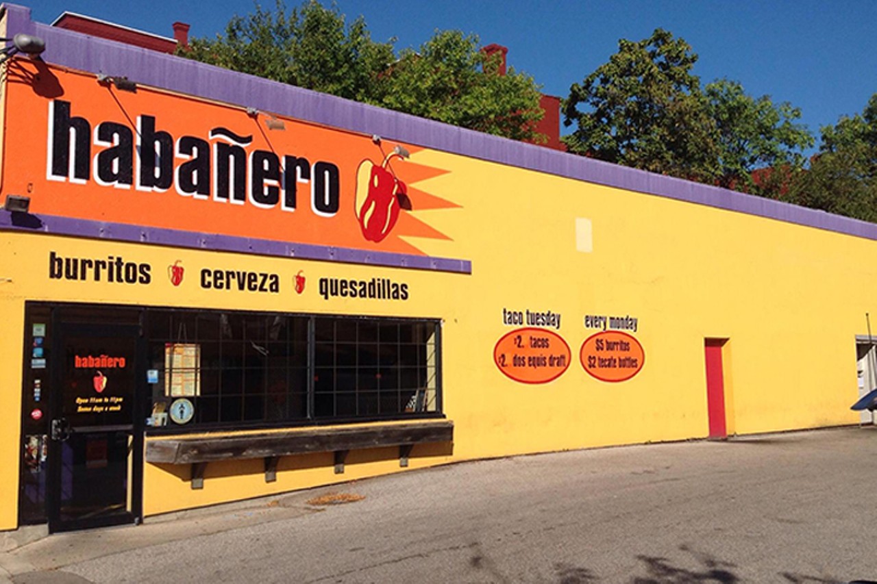 Habanero Latin American Fare
358 Ludlow Ave., Clifton
This quintessential Cincinnati build-your-own burrito joint has been around for more than two decades. Habanero offers signature creations and flavor combos, like the Mad Max with fried tilapia or Venus De Veggie with roasted potatoes and poblano peppers. Everything is game when you create your own tacos and toppings range from pinto beans and fresh cilantro to jalapenos and housemade salsas. The salsas include pineapple-chipotle, fire-roasted corn and apple/roasted poblano pepper.
Photo: Nada