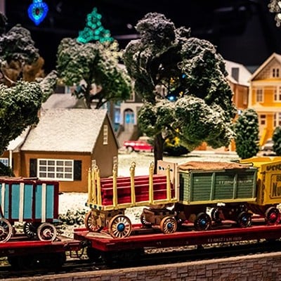 Holiday Junction at the Cincinnati Museum Center1301 Western Ave., West EndAll aboard! At almost 80 years old, Holiday Junction is a beloved tradition that’s been handed down from generation to generation, with Greater Cincinnati families gathering to watch the toy-sized candy-colored circus trains, sleek sleeper cars and coal-laden hopper cars (for those on the naughty list) zip around scenery of snowbanks and crowded streets. Highlights of Holiday Junction include a 1904 electric toy train from the Cincinnati-based Carlisle & Finch Company, who made the first such electric toy train in 1896, along with a pre-World War II Lionel layout and a ‘60s Lionel Super O layout that show the evolution of toy trains and prefabricated landscapes. You’ll also be able to spot Thomas the Tank Engine as he and his friends chug around the mountains of Sodor.Holiday Junction runs Thursday-Monday through Jan. 8.