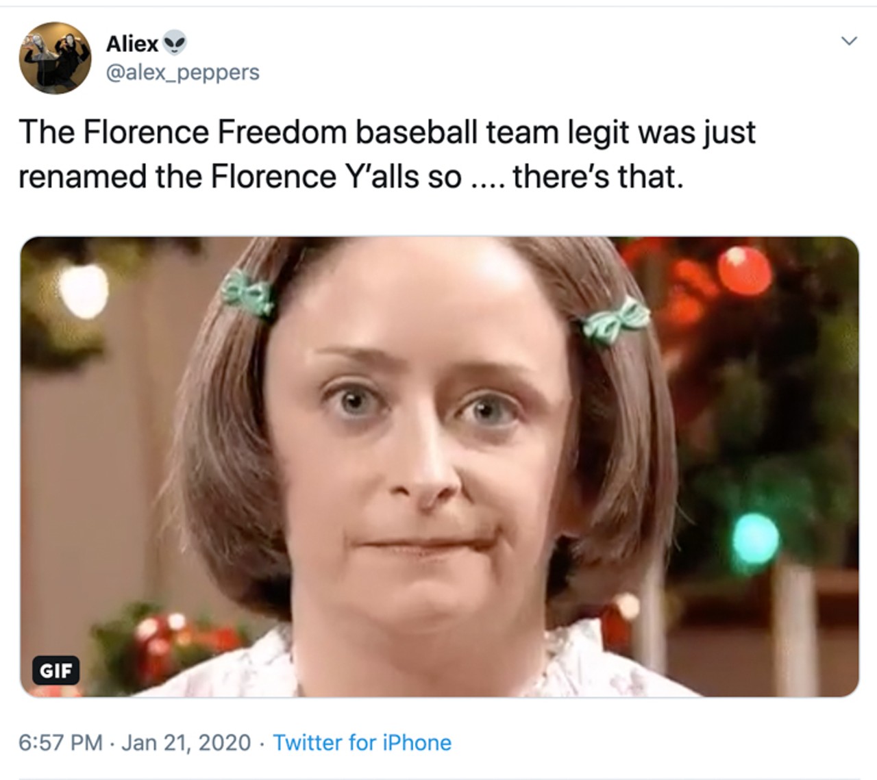 Florence Freedom rebrands as the Florence Y'alls, y'all