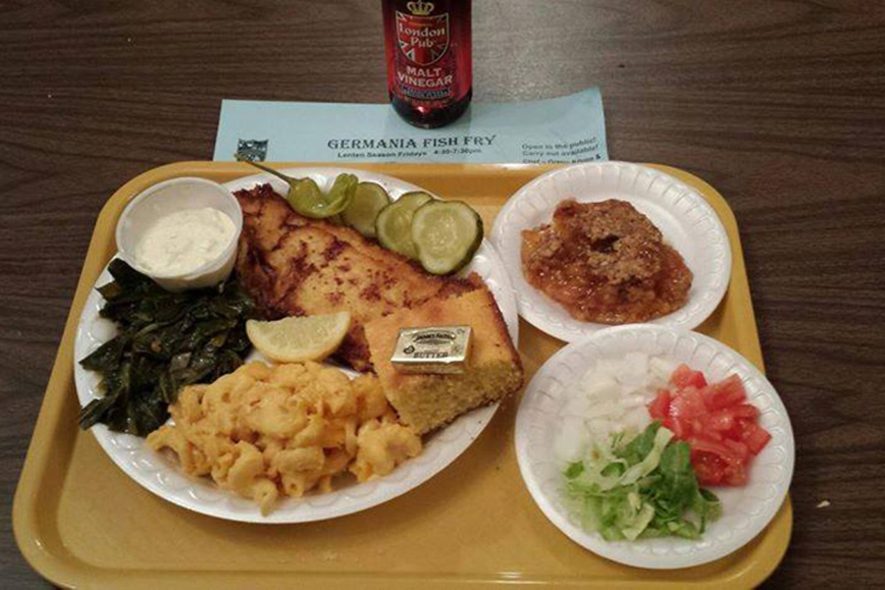 Germania Society
3529 W Kemper Road, Colerain Township
More information: Fish frys held every Friday from Feb. 24 to March 31. Dine-in from 5-8 p.m.; drive-thru available from 5-7:30 p.m.
