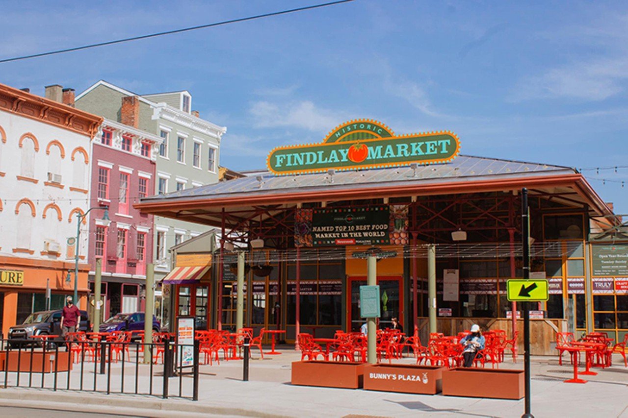 Stroll Through Findlay Market
1801 Race St., Over-the-Rhine
We already knew Findlay Market is great, but one of the best in the world? OK, we kinda knew that, too. In 2019, Newsweek affirmed our love for the 165-year-old outdoor market &#151; the oldest continually operated public market in Ohio &#151; by declaring it one of the top 10 food markets in the world as well as the only market in the United States to make the list. More than 50 full-time merchants at the 19th-century landmark sell everything from meat, cheese and fresh-baked bread to produce, flowers and international eats. Stop by for a pint at the newly opened Jane&#146;s bar (a partnership with Karrikin Spirits taking over the former biergarten), a local farmers market and plenty of arts and crafts vendors.
Photo: facebook.com/findlaymarket
