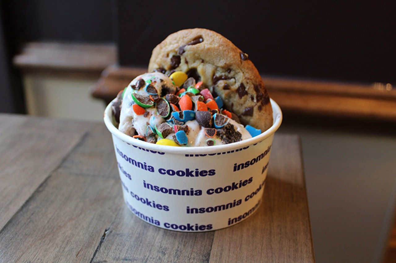 Insomnia Cookies
216 Calhoun St., Clifton
Food available 9 a.m.-3 a.m. Monday-Friday; 11 a.m.-3 a.m. Saturday-Sunday
Insomnia Cookies bakes up sweet eats until the wee hours of the morning. The best part is they deliver those delicious disks right to you. What better way to end off a night than with fresh baked cookies that are still warm when they arrive at your door?
Photo via Facebook.com/InsomniaCookies