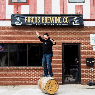 Bircus Brewing Co.    322 Elm St., Ludlow    Ludlow, Kentucky's nonexistent craft beer scene sent in the clowns, leading to the launch of Bircus Brewing Co., a branch of an original concept from Ghent, Belgium. Pronounce it like 'beer-cuss,' a hybrid of beer and circus, as the brew shares the limelight with carnival performances at the taproom. Performers can do everything from breathing fire to flying on the trapeze. The brewery recently opened a Covington location where they offer up their popular wood-fired pizza and weekly drink specials.