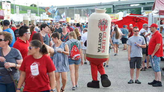 Glier's Goetta TubeIf goetta is good enough for its own festival, it's good enough for a Halloween costume. Bonus: you probably won't have to worry about anybody else wearing the same getup!