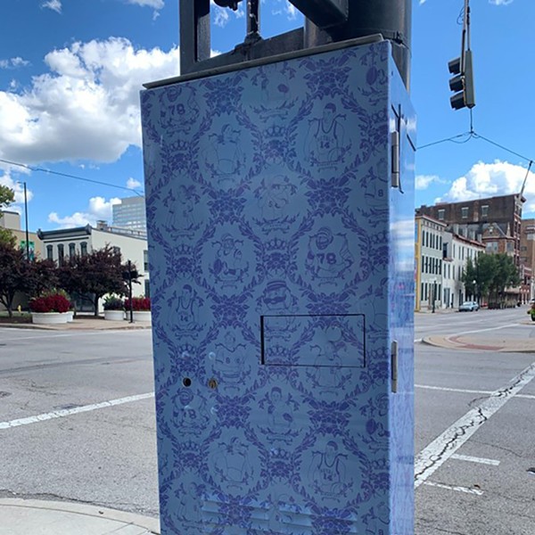 Artwork developed by 3CDC and Keep Cincinnati Beautiful will be on display at 21 Downtown traffic boxes early this fall.