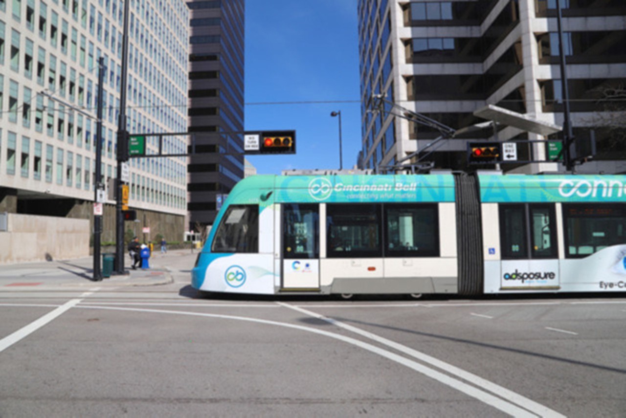 The Cincinnati streetcar is now free to ride &#151; permanently
Photo: Nick Swartsell
