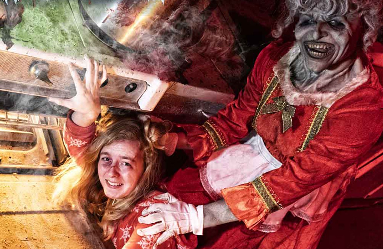 https://frightsite.com/" target="_blank" rel="noopener noreferrer">Get Slightly Freaked Out During A Christmas Nightmare at Dent Schoolhouse
5963 Harrison Ave., Dent
The spirits of Dent Schoolhouse get in the holiday spirit with a Christmas Nightmare event at the popular haunted house. For two nights only, Charlie the Janitor is Santa Charlie in a scary attraction full of garlands, lights and twisted holiday monsters. Think Krampus, killer elves and really bad fruitcake. 6-10 p.m. Dec. 10 and 11. $25-$55. frightsite.com. 