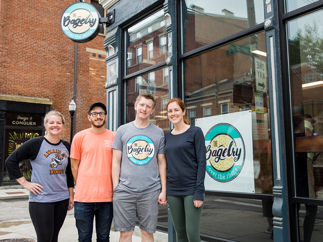 The team behind The Bagelry