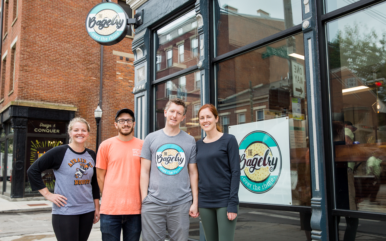 The team behind The Bagelry