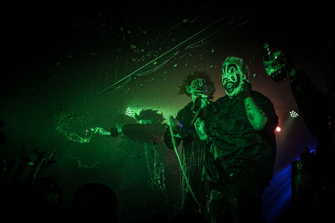 All the Faygo-Soaked Juggalos We Saw at Insane Clown Posse's Performance at Cincinnati's Riverfront Live