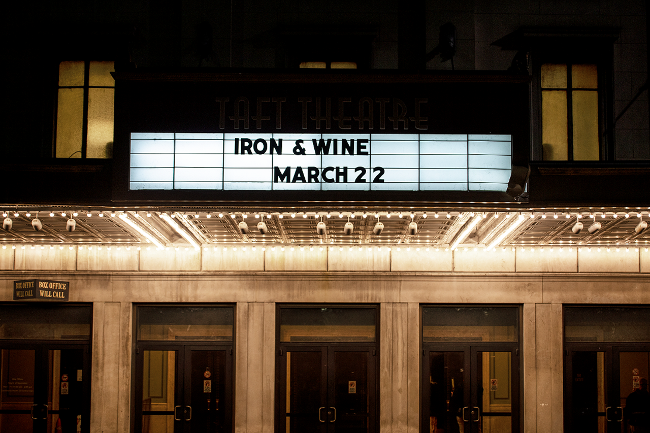 All the Photos from Iron & Wine's Performance at Cincinnati's Taft Theatre