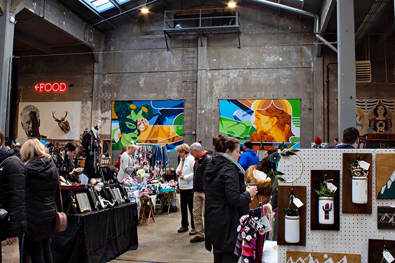 All The Photos from January's Art on Vine Event at Rhinegeist Brewery
