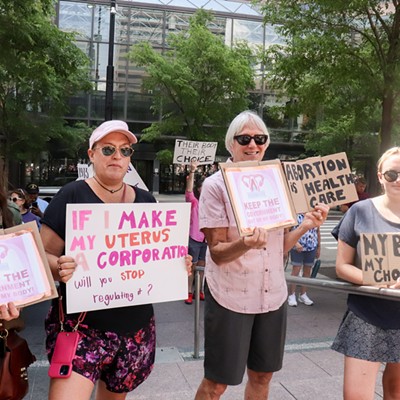 All the Photos from Planned Parenthood's 'Bans Off Our Bodies' Cincinnati Abortion Rights Rally at Fountain Square