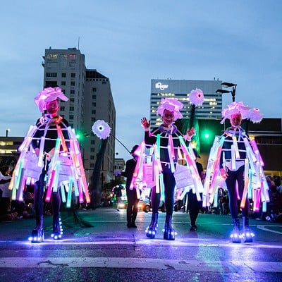 All the Photos from the BLINK Cincinnati Future City Light Spectacular Parade