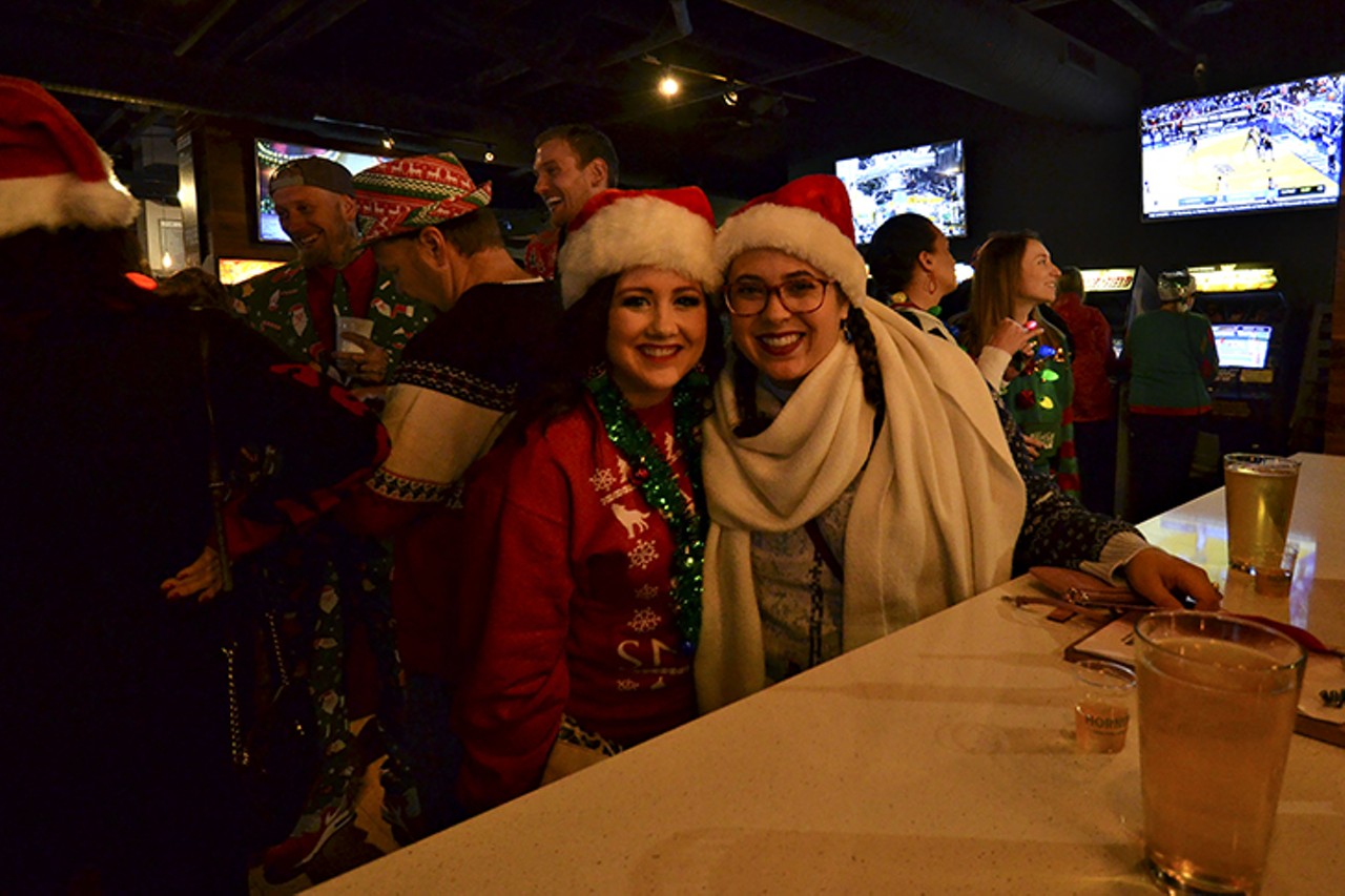 All the Tacky Holiday Sweaters We Saw at 16 Bit Bar+Arcade's Ugly Sweater Bar Crawl