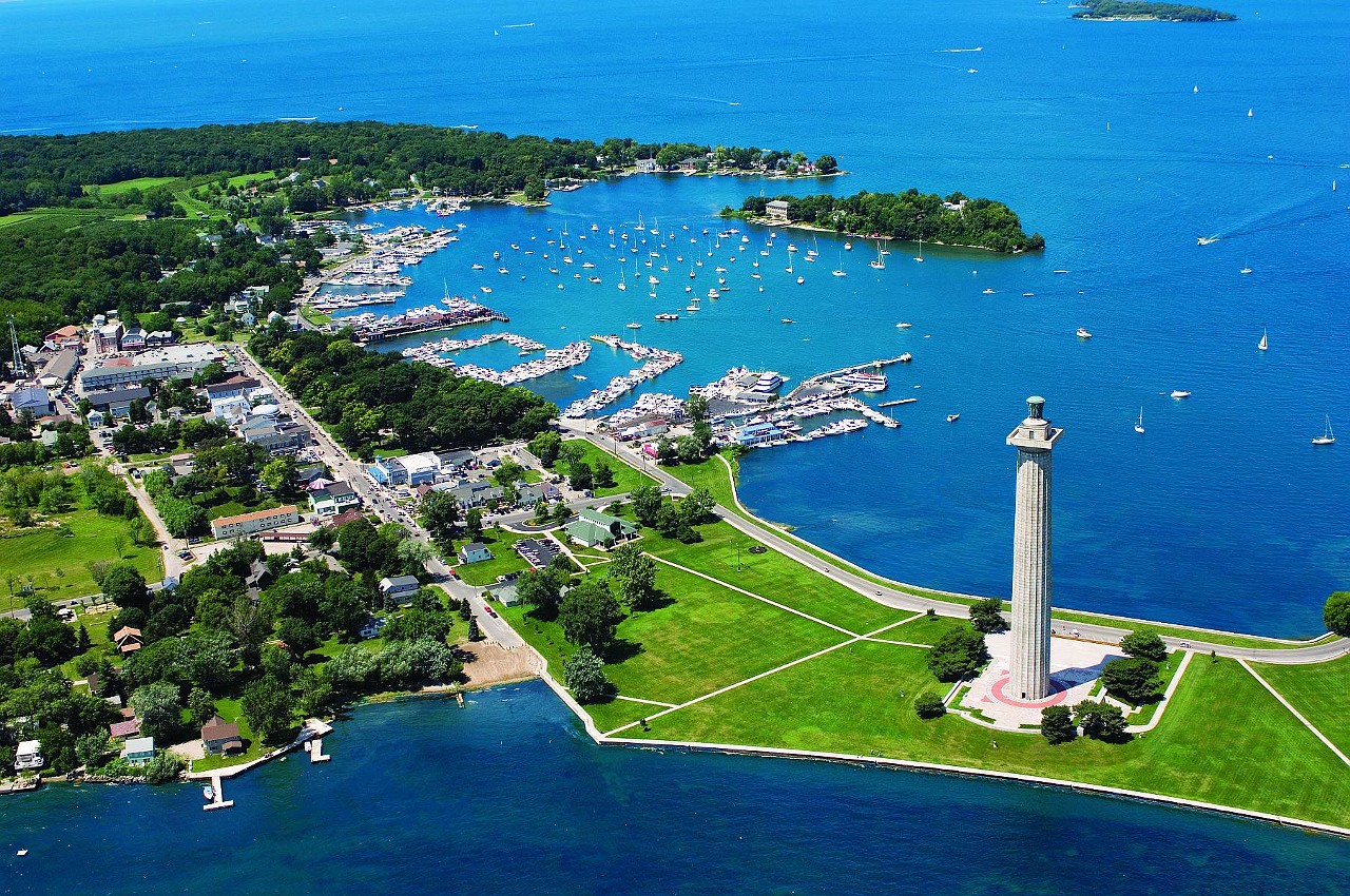 Put-in-Bay, Ohio
Distance: 4 hours
Less than a five-hour drive from Cincinnati, Put-in-Bay offers an island getaway experience. You’ll have to take a ferry to reach the island, but once you're there, the recreational opportunities are boundless — explore a cave, go parasailing or jet skiing and tour the island by helicopter or train. While Put-in-Bay offers an extensive list of attractions, one of the most popular has to be Perry’s International Peace Memorial, an observation deck where you can see the Detroit, Toledo and Cleveland skylines from an observation deck.