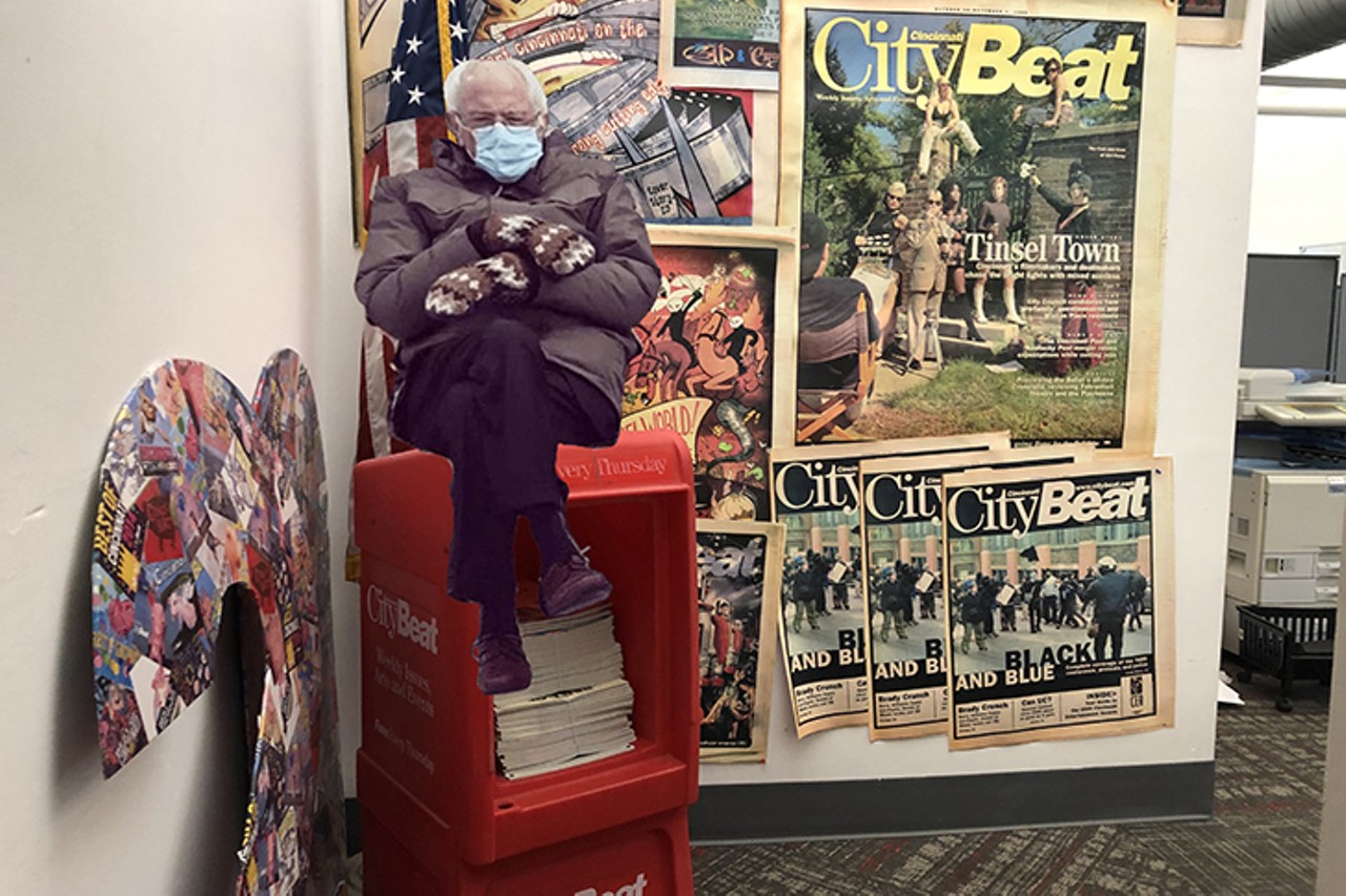 Bernie at CityBeat