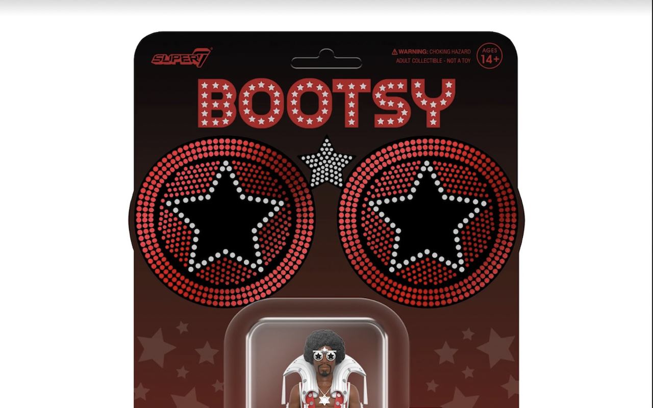 The Bootsy Collins action figure