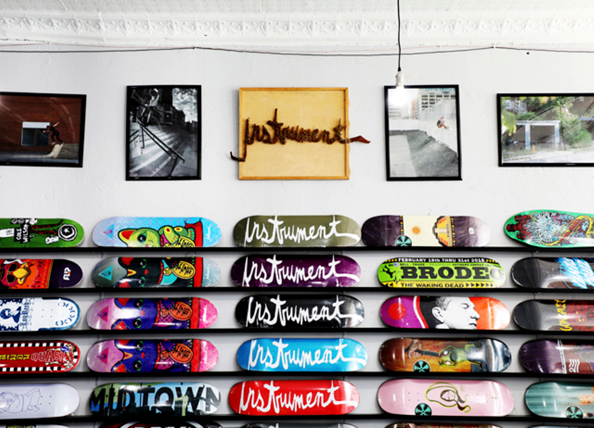 Best Art Gallery Inside a Skate Shop