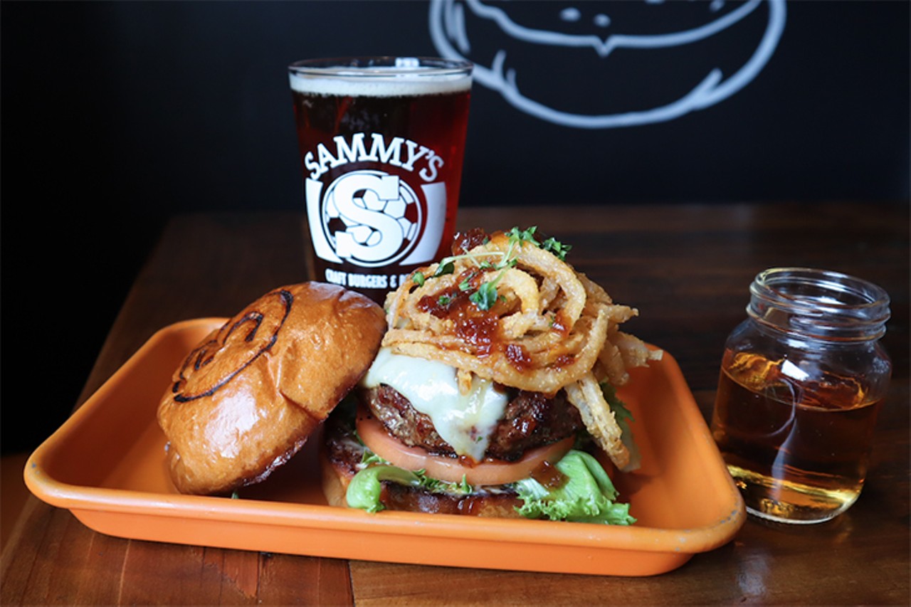 No. 10 Overall Best Burger (Non Chain): Sammy’s Craft Burgers & Beer
4767 Creek Road, Blue Ash
