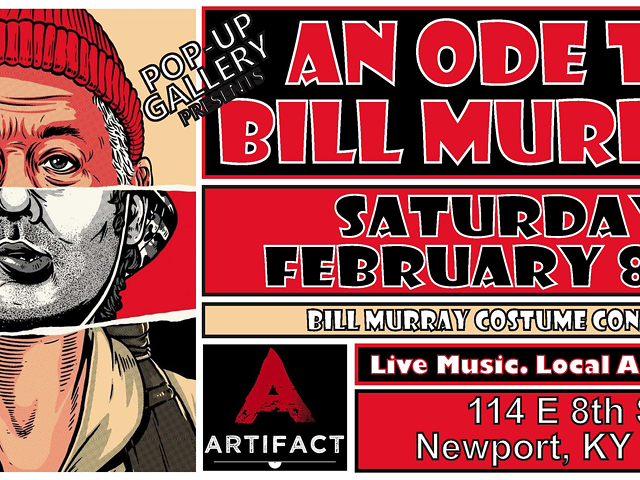 Calling All Bill Murray Fans: A Pop-Up Art Show Dedicated to the Actor is Coming to Newport's Artifact Gallery