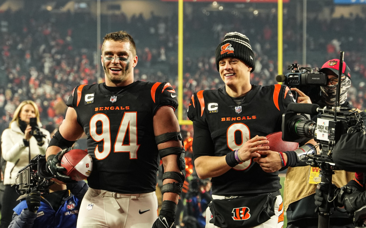 Bengals defensive end Sam Hubbard donated thousands of dollars to