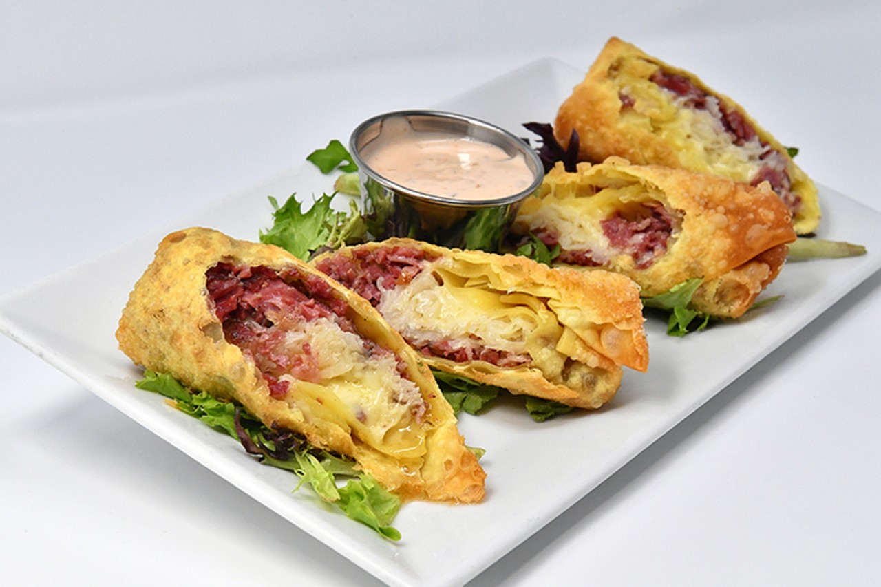 Street City Pub
Reuben roll with Certified Angus Beef corned beef, sauerkraut, Swiss cheese and 1000 Island dressing
Photo: Provided by Street City Pub