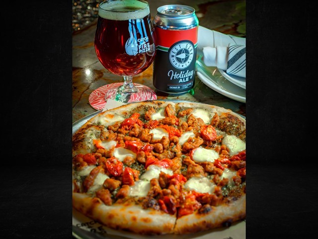 Catch-a-Fire Pizza and West Side Brewing