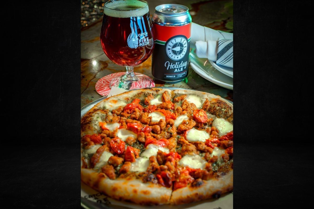 Catch-a-Fire Pizza and West Side Brewing