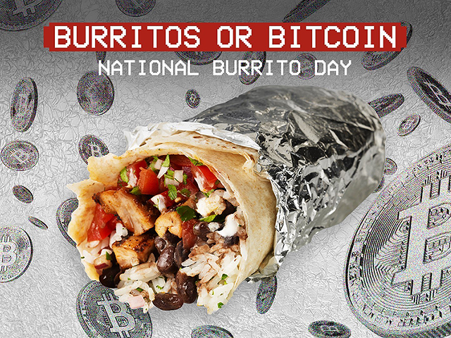 Chipotle Wants You to Win Burritos or Bitcoin for National Burrito Day