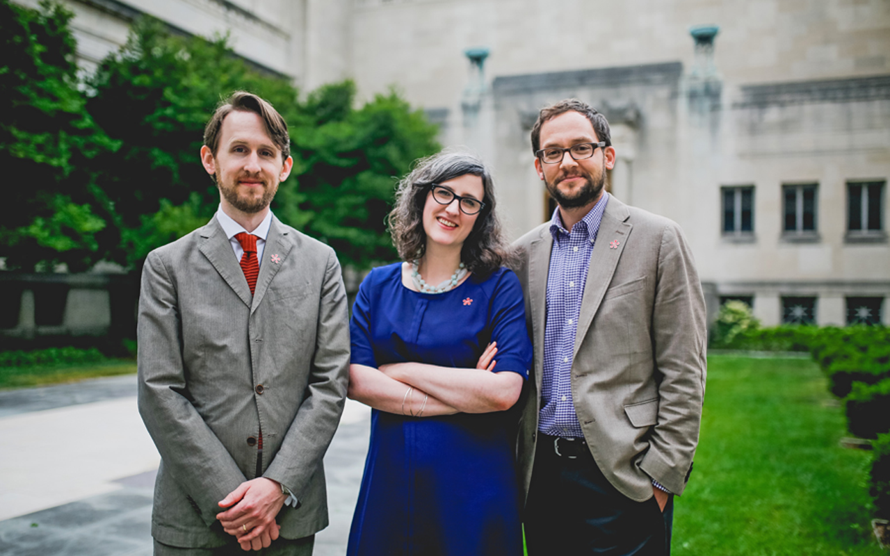 L-R: Peter Jonathan Bell , Ainsley M. Cameron and Nathaniel M. Stein